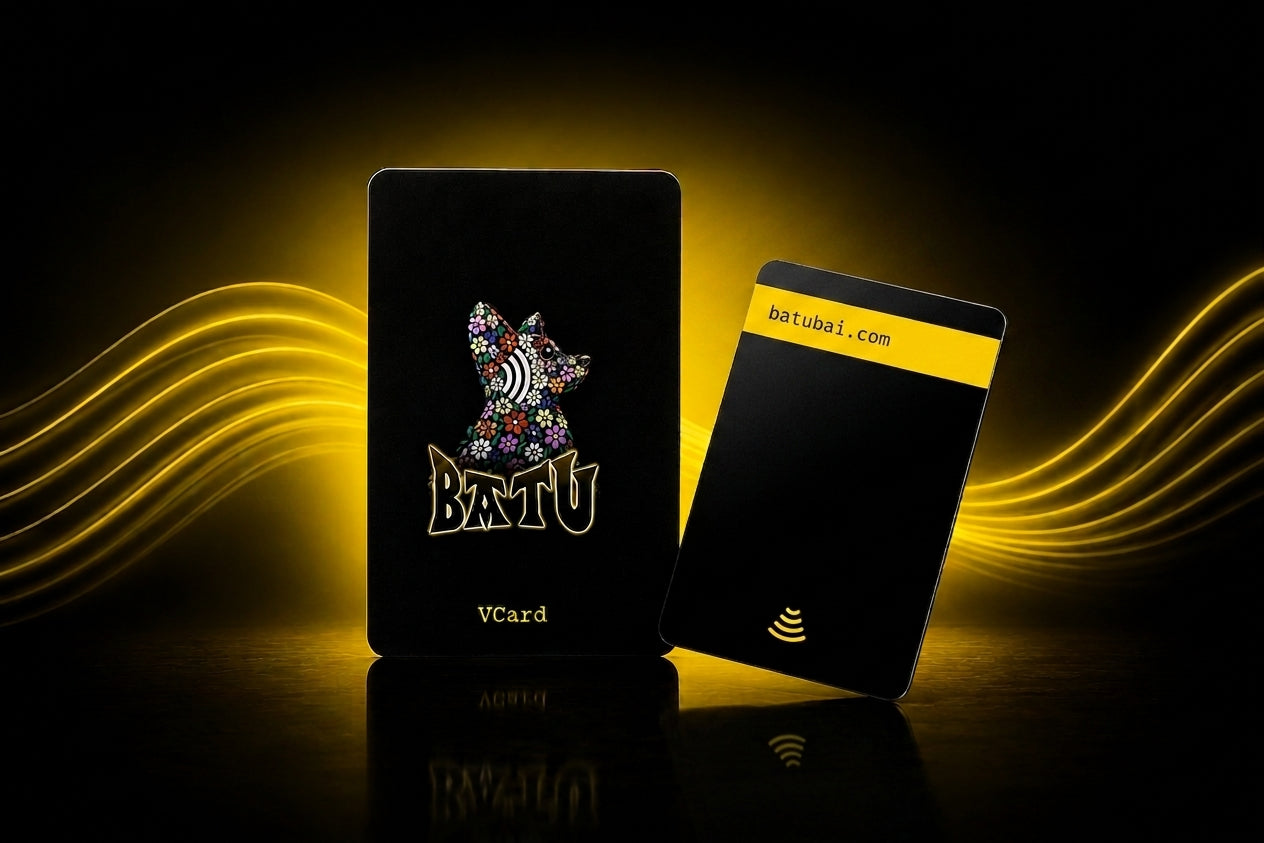 Tarjeta Batu Standard Perfil Digital Vcard Tarjeta de Visita Eterna
