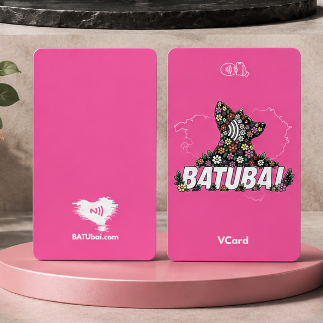 Tarjeta Batu Estandar Perfíl Digital Trajeta de Visita Digital Trajeta Nfc Moderna Diseño Único